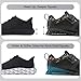 MANUEKLEAR Strong Anti-Slip Deadlift Lifting Squat Shoes for Men, Professional Training Weightlifting Shoes for Men and Women with Rubber Non-Slip Sole Obsidian Black