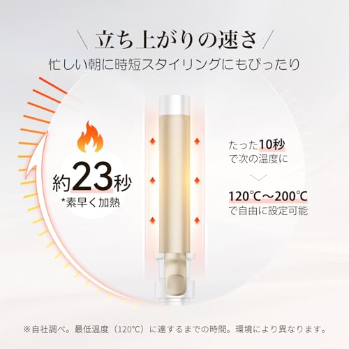 ANLAN オートカールアイロン 38mm/32mm/25mm