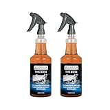 Zenex The Boss Glass Cleaner - Professional-grade Glass Cleaner | Removes Grime from Glass Surfaces - Mirrors, Windows, & More | Not For Tinted Glass | Spot-Free, Streak-Free Finish | 32 oz (2 Pack)