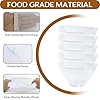 5 sacchetti per latte di noce, biologici, lavabili con coulisse, panno a maglia fine, riutilizzabili, a forma di ciotola, in nylon, con sacchetto filtro con coulisse