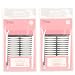 400Pcs/200Pairs Ultra Invisible Two-sided Sticky Double Eyelid Tape Stickers, Instant Eyelid Lift Without Surgery, Perfect for Hooded, Droopy, Uneven, Mono-eyelids