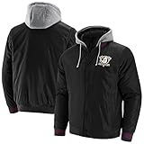 Fanatics Anaheim Ducks Black NHL Sateen Jacket - XL