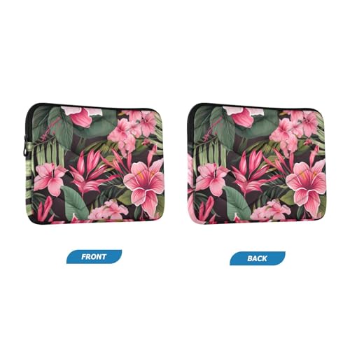 Funda para portátil J JOYSAY Flores tropicales 13-14 pulg miniatura 2