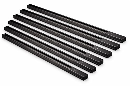 Image of JACKAL 1 Meter Aluminium Track Channel for Track Lights, Surface Wall Mount Ceiling Rail, Heavy Duty Lighting Track Bar for Home, Showroom, Shop & Office Lighting (6)