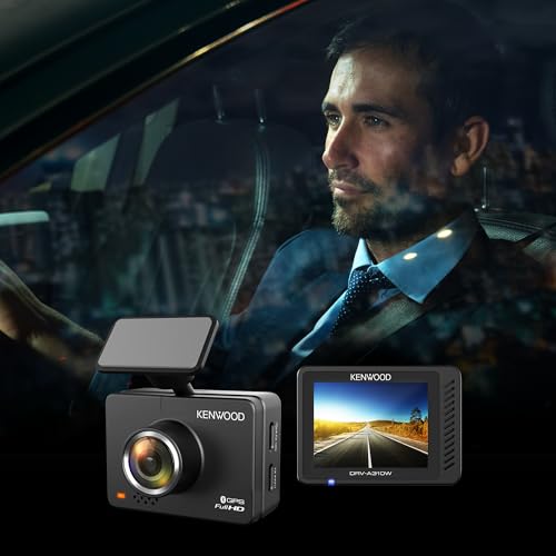 Cámara de salpicadero Full HD KENWOOD DRV-A310W con pantalla LCD de 2,0 pulgadas 3