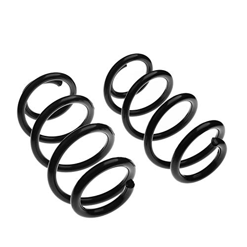 A-Premium 2 PCS Front Left and Right Coil Springs Compatible with Audi A5 Quattro 8F7 Base Convertible 2011