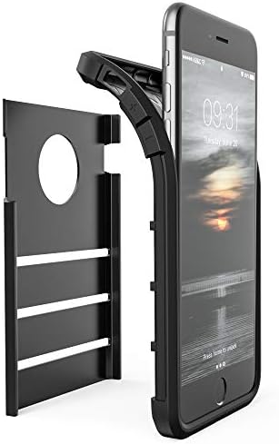 Crave iPhone 6S Plus Case, iPhone 6 Plus Case, Strong Guard Protection Series Case for iPhone 6 / 6s Plus (5.5 Inch) - Black