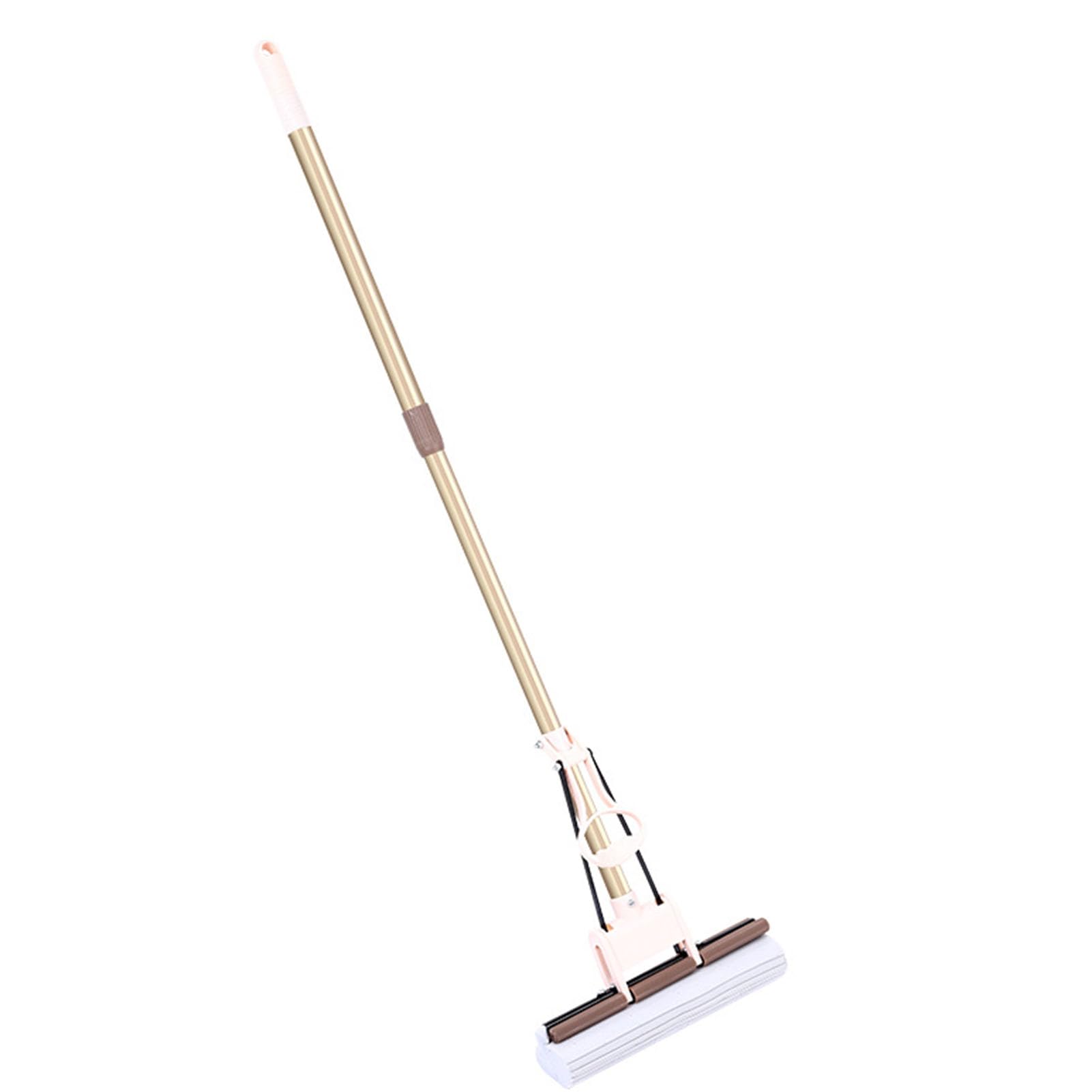 Balai éponge Avec Essorage - Tête PVA Absorbante, 2 Recharges, Pour Carrelage, Parquet Et Stratifié