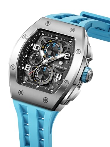 Image of TSAR BOMBA Mens Watch for Men Waterproof Men's Wrist Watches Gift for Men