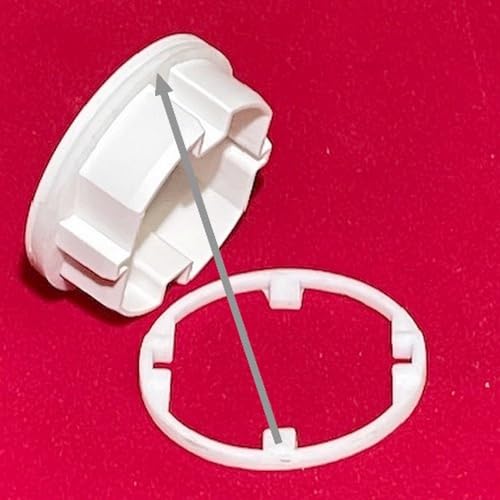 5 Stück Steckdosen Abdichtungen mit 3D-Silikondichtung DICHTEL DI-8019.S5 Steckdosendeckel luftdicht winddicht gegen Zug aus der Steckdose Staubschutz Spritzschutz