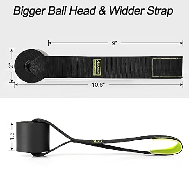 Door Anchor for Resistance Bands, Heavy Duty Padded Door Anchor System Door Hook, Must-Have Workout Exercise Bands Attachment Compatible for Loop Bands, Resistance Tube