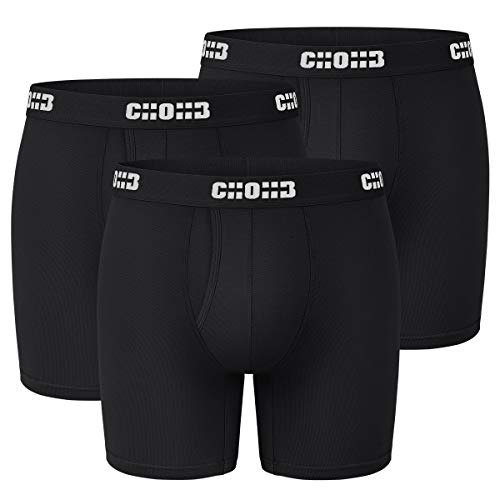 Image of Men's Underwear Micro Modal 3 Pack Boxer Briefs Men Fly