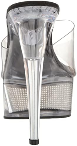 Ellie Shoes Women's 609-SPRING Heeled Sandal, Black, 9 | Image 2