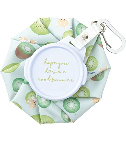 Livheart 94011-03 Ice Bag with Carabiner, Cool for Outings, Shiba Inu, Kotaro (Total Length: Approx. 5.5 inches (14 cm), Outdoor Ice