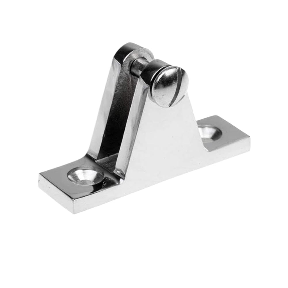 Hdkfsuj Onecolor 90° Deck Hinge Replacement Compatible With Bimini Fittings 316 Stainless Steel Marine Boat Hardware
