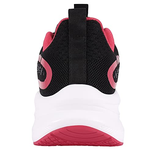 Sostalu Womens Walking Tennis Shoes Slip On Memory Foam Lightweight Running Sneakers For Gym Sports Workout Black Size 9.5 #TOP5