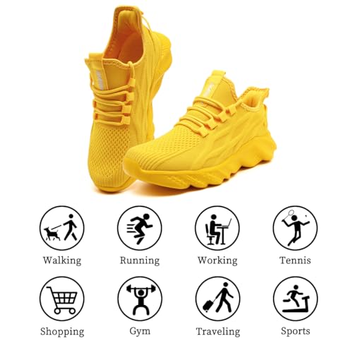 Image of DLWKIPV Womens Slip on Walking Tennis Shoes for Women Work Running Athletic Gym Sports Sneakers Lightweight Casual Shoe