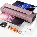 13 Inch Laminator Machine, A3 Personal Laminator Kit for Teachers with 20 Laminating Sheets, Hot Cold Thermal Lamination 11x17 with Anti-Bend Plate, ABS Anti-Jam & 20dB Quiet for Home Office School