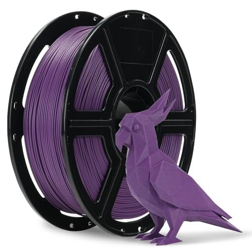 FLASHFORGE PETG CF 3D Printer Filament 1.75mm,PETG Carbon Fiber 1kg Filament,Heat-Resistant,High Strength & Rigidity 3D 