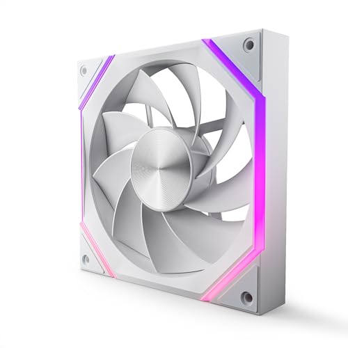 Asiahorse Nyota A14 140mm PC Case Fan – High-Efficiency Cooling, Customizable ARGB Lighting, Adjustable 800-1800 RPM PWM Control, Ultra-Quiet <29 dB Fluid Dynamic Bearings, Stylish Aesthetic RGB Fans