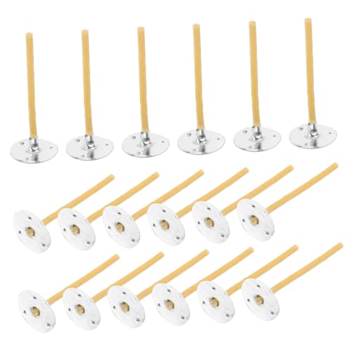 Mechas Trenzadas para Velas 100pcs con Recubrimiento de Cera de Abeja miniatura 7