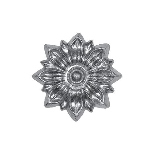Rosace en ALU Ø90mm épaisseur 12mm décorative pour bas de portillons