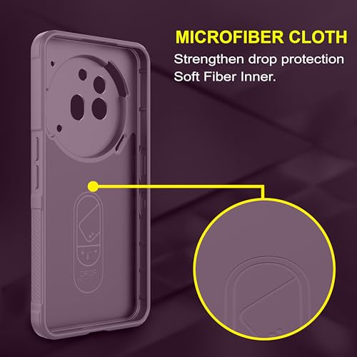 Image of Zapcase Back Case Cover for Nothing Phone (3a) Pro | Compatible for Nothing Phone (3a) Pro Back Cover | Liquid Silicon Magic Case with Camera Protection | Lavender