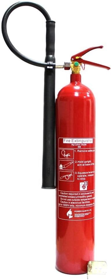 CO2 Fire Extinguisher, 5 KG, Civil Defence Approved