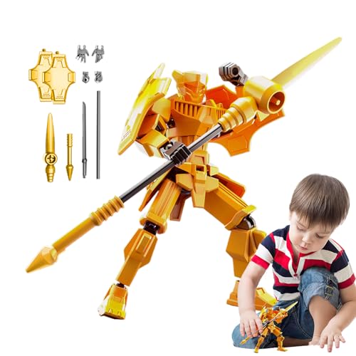 Imagen de Robot De Figura Articulada Figuras De Acción 3D Colectibles