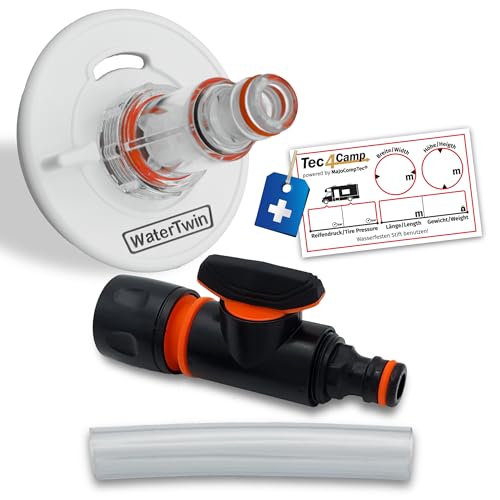 Bouchon de réservoir WATERTWIN-PRO pour simplifier le plein d'eau en camping-car