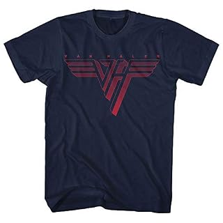 Van Halen Classic Red Logo Officiel T-Shirt Hommes Unisexe - Les Beatles, Paul McCartney, John Lennon, RIngo Starr, George Harrison
