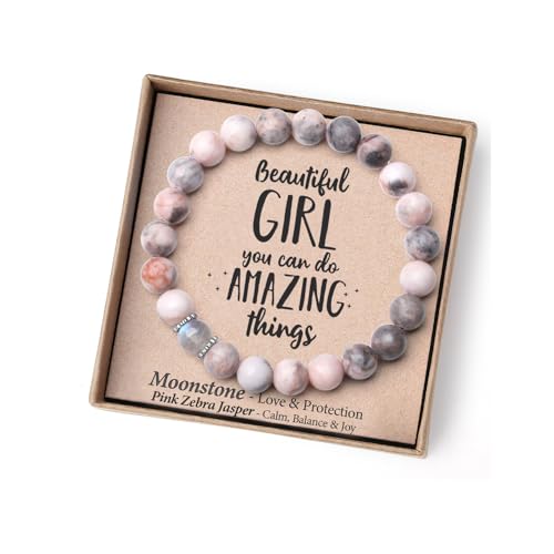 THEMEROL Stocking Stuffers Teen Girl Gifts Christmas Ideas Teenage 13 Year Old Girl Birthday Gifts Beaded Bracelets Best Friend Gift for Women Granddaughter Niece Daughter Valentines Day Her Easter