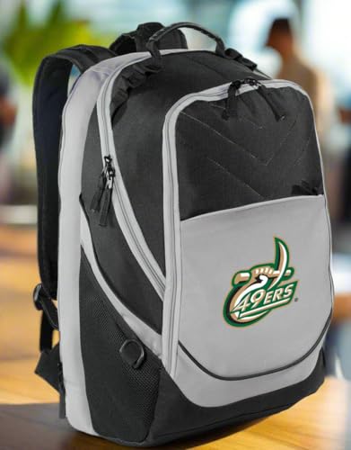 Image of Broad Bay UNC Charlotte Backpack | Official UNCC 49ers Logo, Padded Laptop Computer Section, Premium 600D Nylon Fabric