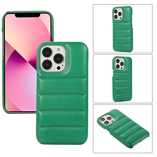 Coque iPhone 7 Plus doudoune silicone souple vert fille