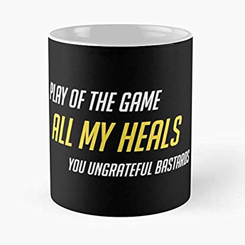 Zenyatta Brigitte Lucio Gaming Ana Mercy Overwatch Moira Best 11 Ounce Ceramic Coffee Mug N0KX Q2JCHZ