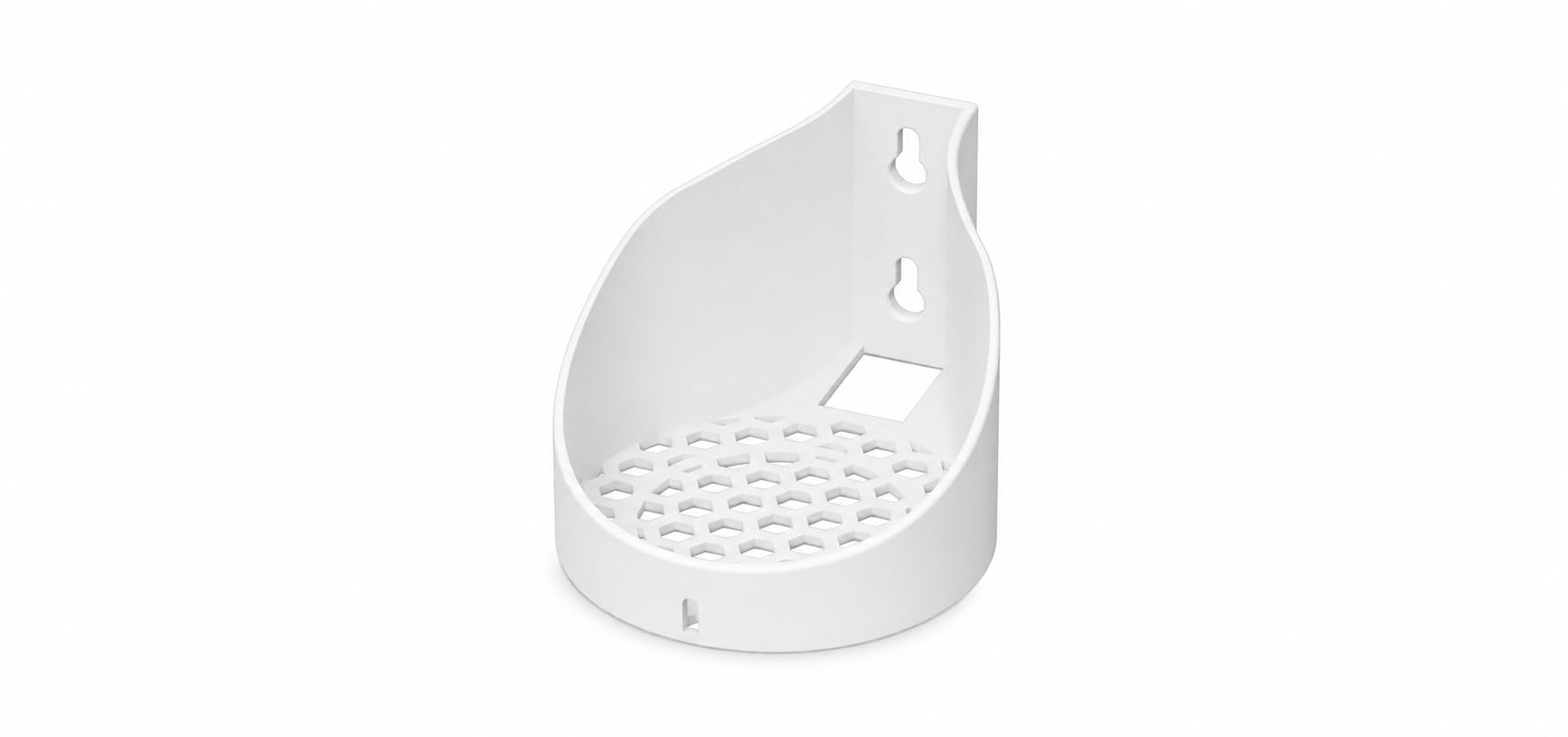 Support mural compatible avec TP-Link Deco BE63, BE65, BE67, BE10000, BE9300, BE14000, XE75, XE75 Pro, X75 et X80 (lot de 3) - Étagère murale pour routeur WiFi 7 et 6E - ABS (blanc)