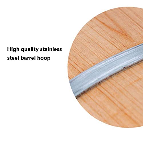 Balde de madera para spa y masaje de pies miniatura 5