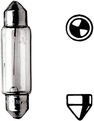 HELLA 8GM 002 091-121 Glühlampe - Soffittenlampe - Standard - 12V - 18W - Sockelausführung: SV8.5-8 - Schachtel - Menge: 10