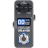 Valeton Pedalera Procesador Compacto Multiefectos GP-5 - SnapTone y Cargador IR, más de 100 Efectos, Bluetooth, Interfaz de Audio USB