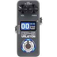 Super Compact & Lightweight: Weighs just 237g with a robust metal chassis—ideal for pedalboards and travel. 100+ High-Quality Effects: Includes drives, modulations, delays, reverbs, and more; up to 9 effect blocks in a single chain. SnapTone Technolo...