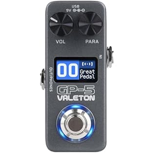 Super Compact & Lightweight: Weighs just 237g with a robust metal chassis—ideal for pedalboards and travel. 100+ High-Quality Effects: Includes drives, modulations, delays, reverbs, and more; up to 9 effect blocks in a single chain. SnapTone Technolo...