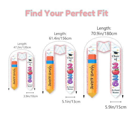 Custom Kids Graduation Sash Personalized Kindergarten Preschool Stole — view 2