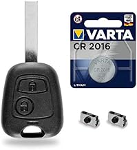 Remote Control Remote Control Remote Control Key Case for Toyota Aygo - Switch ✚ CR2016 Varta Battery - Kit iRace Keys