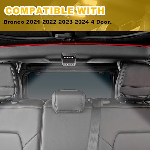 Luz de techo trasera LED para Ford Bronco 2021-2024 4 puertas miniatura 4