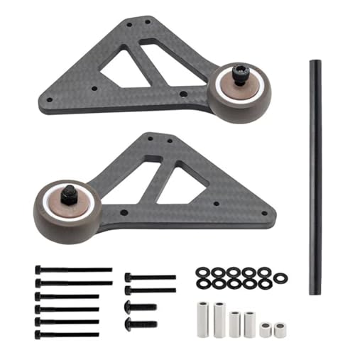 RC�A�N�Z�T���[ Compatible With Arrma For Mojave V2 Exb 1/7 RC �J�[�A�b�v�O���[�h�p�[�c 1 �Z�b�g�J�[�{���t�@�C�o�[�p�^�[���E�B���[�o�[�w�b�h�z�C�[��