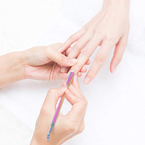 image for Cuticle Pusher Acetone/Gel/Nail Polish Remover Stainless Steel Profess