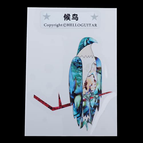 simhoa Decalque adesivo universal para cabeça de corpo para guitarras, bandolim Banjo Ukulele - páss