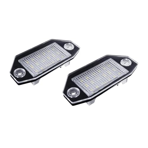 Luz LED matrícula Ford Mondeo MK3 antierror Canbus blanca