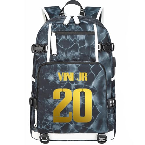 Sac à dos ordinateur portable football Vinicius avec grand compartiment de rangement