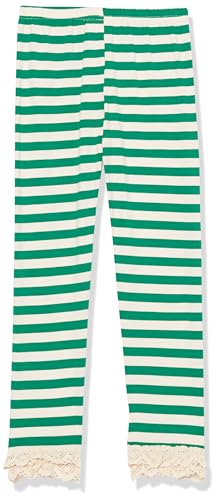 Star Vixen Girls' Leggings with Lace Ruffle Bottom2